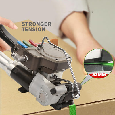Mua 32mm PET dây đai khí nén dụng cụ dây đai nhựa nóng nóng nóng nóng hàn Máy dây đai cầm tay online manufacture