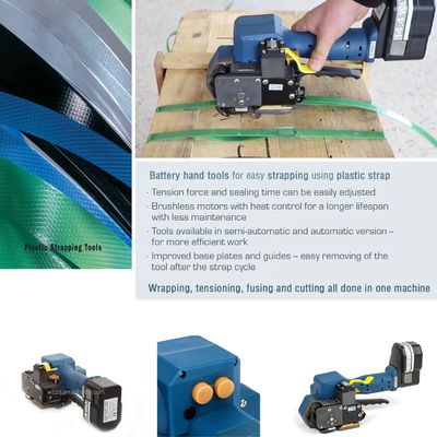 Mua Nguyên tắc hàn ma sát Công cụ dây đeo nhựa chạy bằng pin 3 trong 1 Máy kết hợp cho bao bì online manufacture